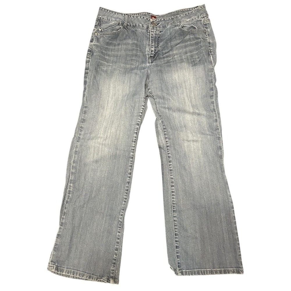 VTG Sassoon New York Paris Ooh La La Women 14 Relaxed Denim Blue Jeans Casual